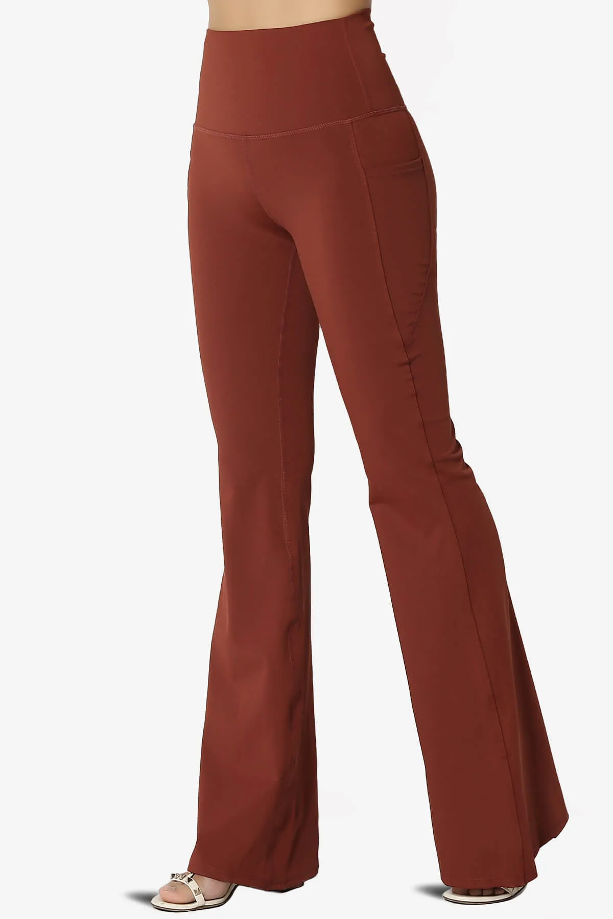 Gemma Athletic Pocket Flare Yoga Pants