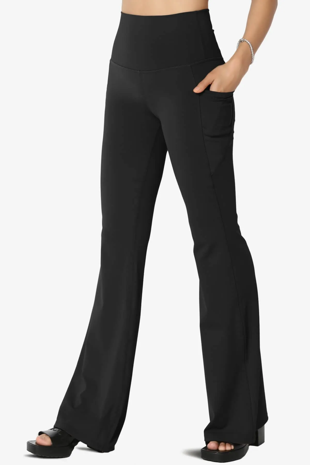 Gemma Athletic Pocket Flare Yoga Pants