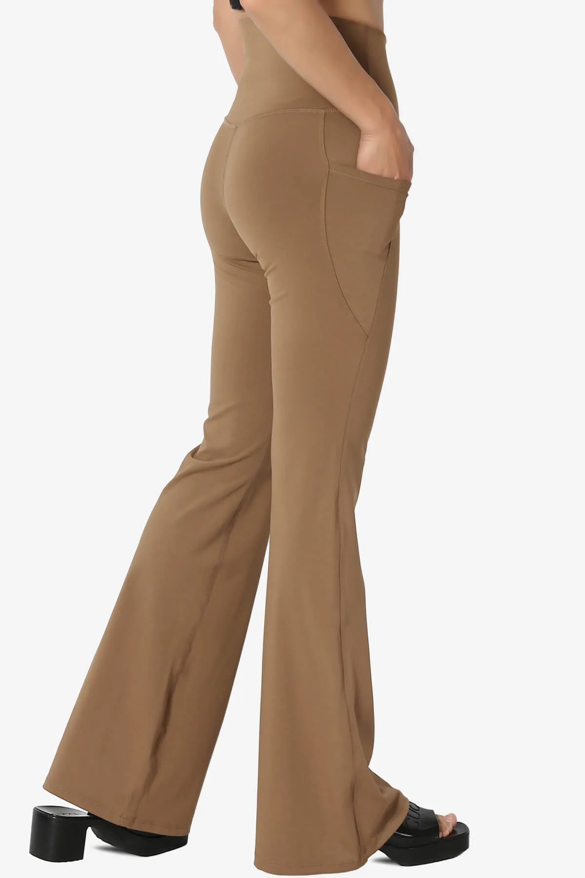 Gemma Athletic Pocket Flare Yoga Pants