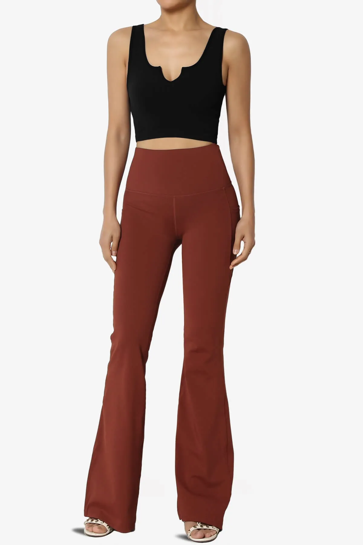 Gemma Athletic Pocket Flare Yoga Pants