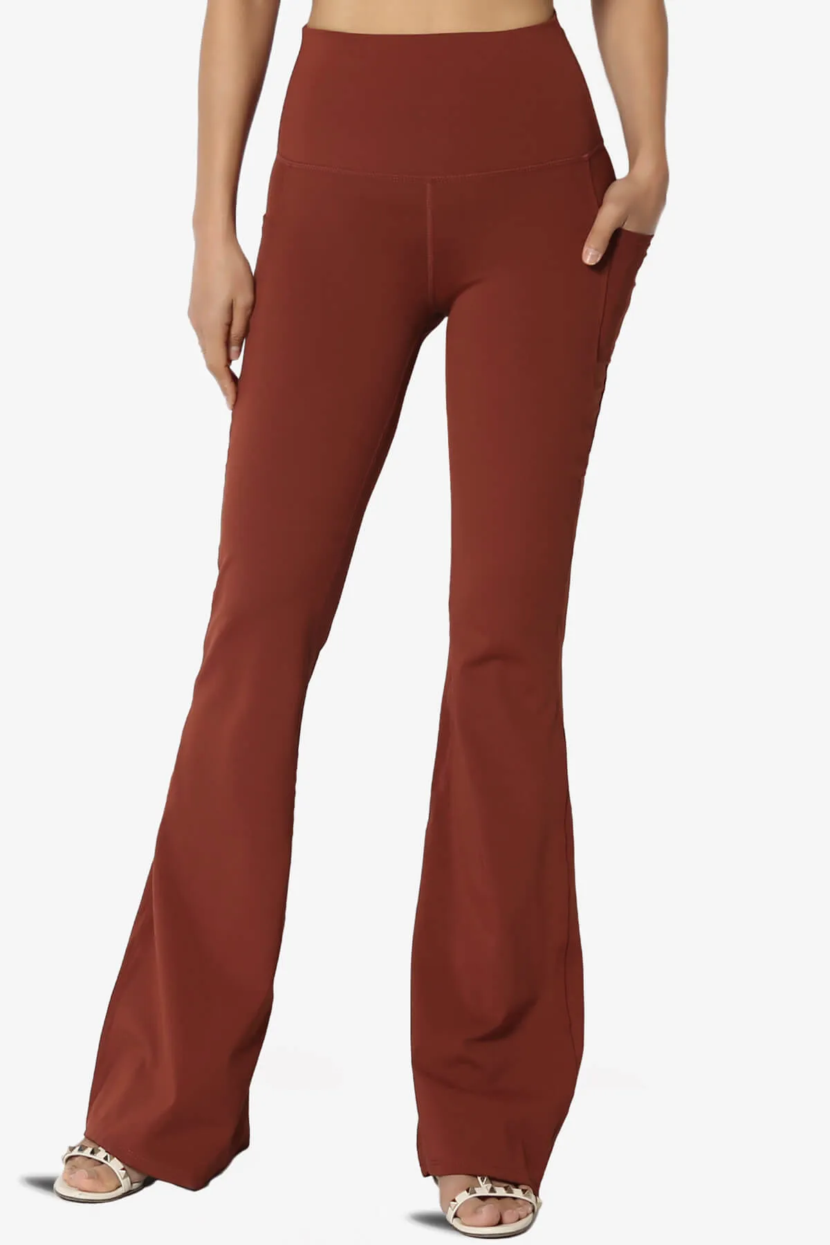 Gemma Athletic Pocket Flare Yoga Pants