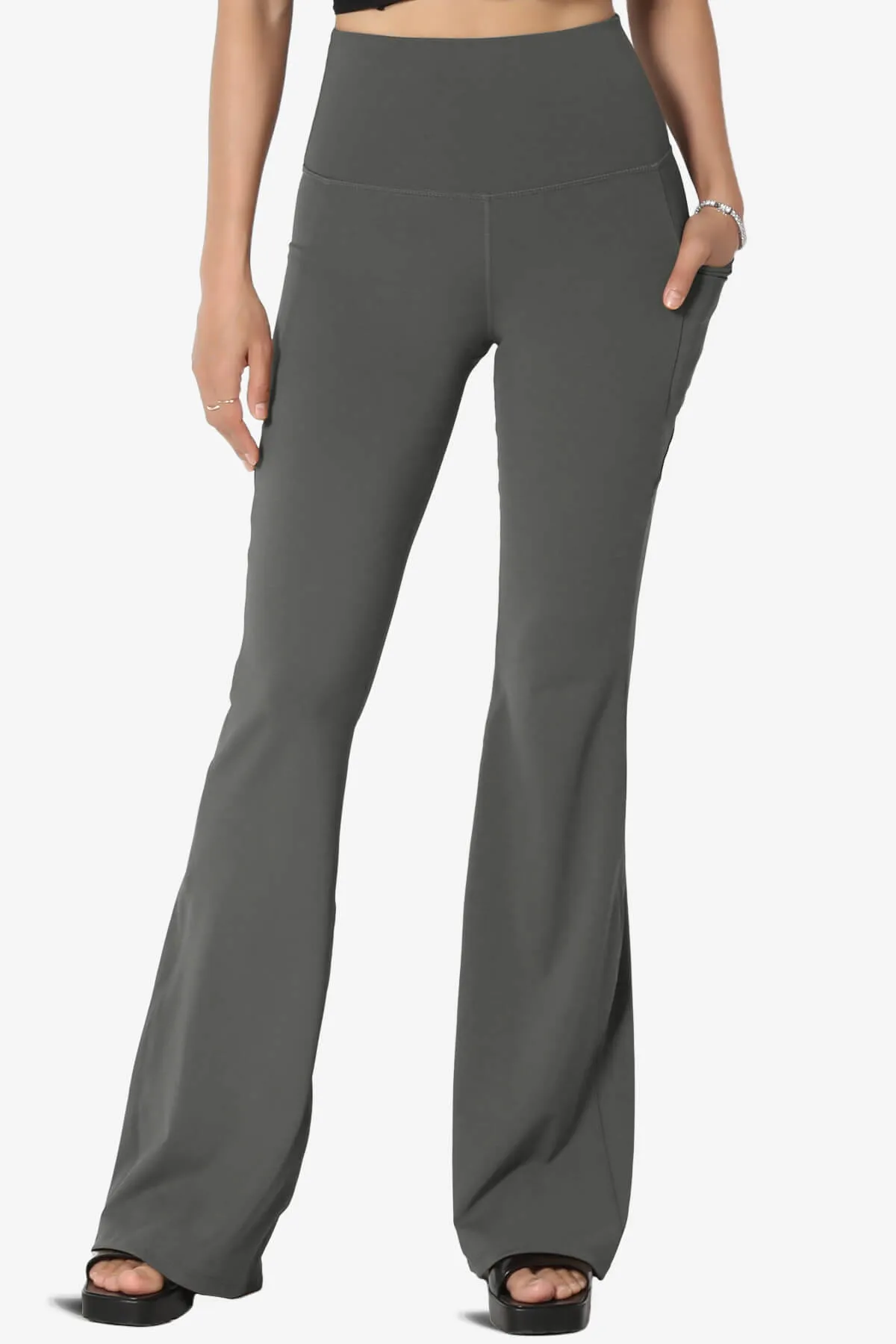 Gemma Athletic Pocket Flare Yoga Pants