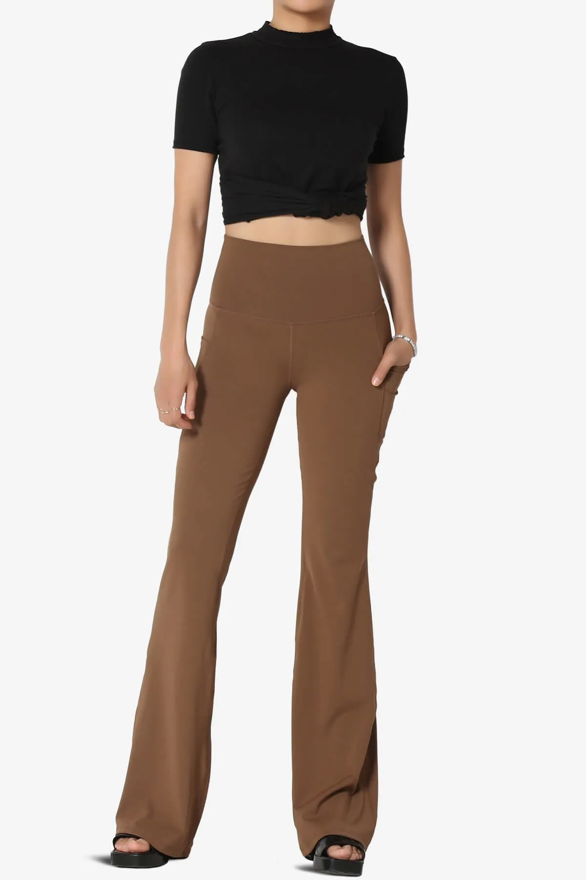 Gemma Athletic Pocket Flare Yoga Pants