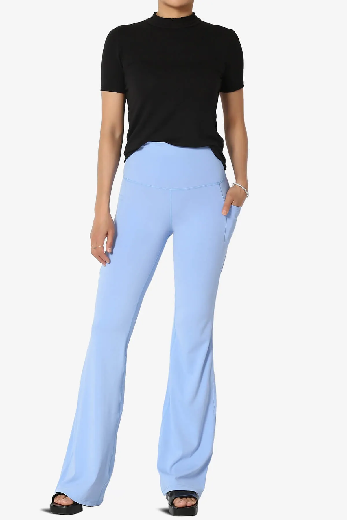 Gemma Athletic Pocket Flare Yoga Pants