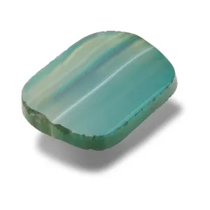 Green Glass Cut Stone Jibbitz