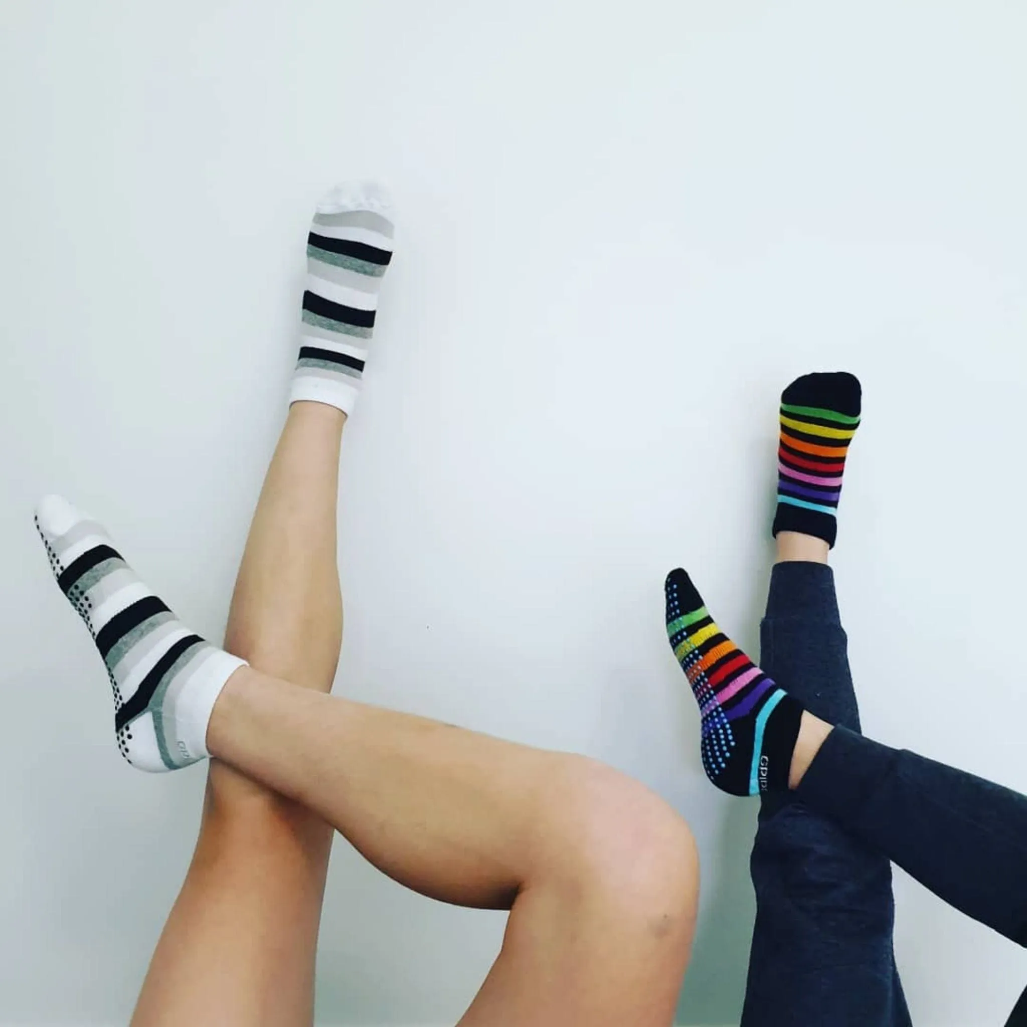 Gripperz Adult Grip Socks - Non Slip Active Ankle Socks