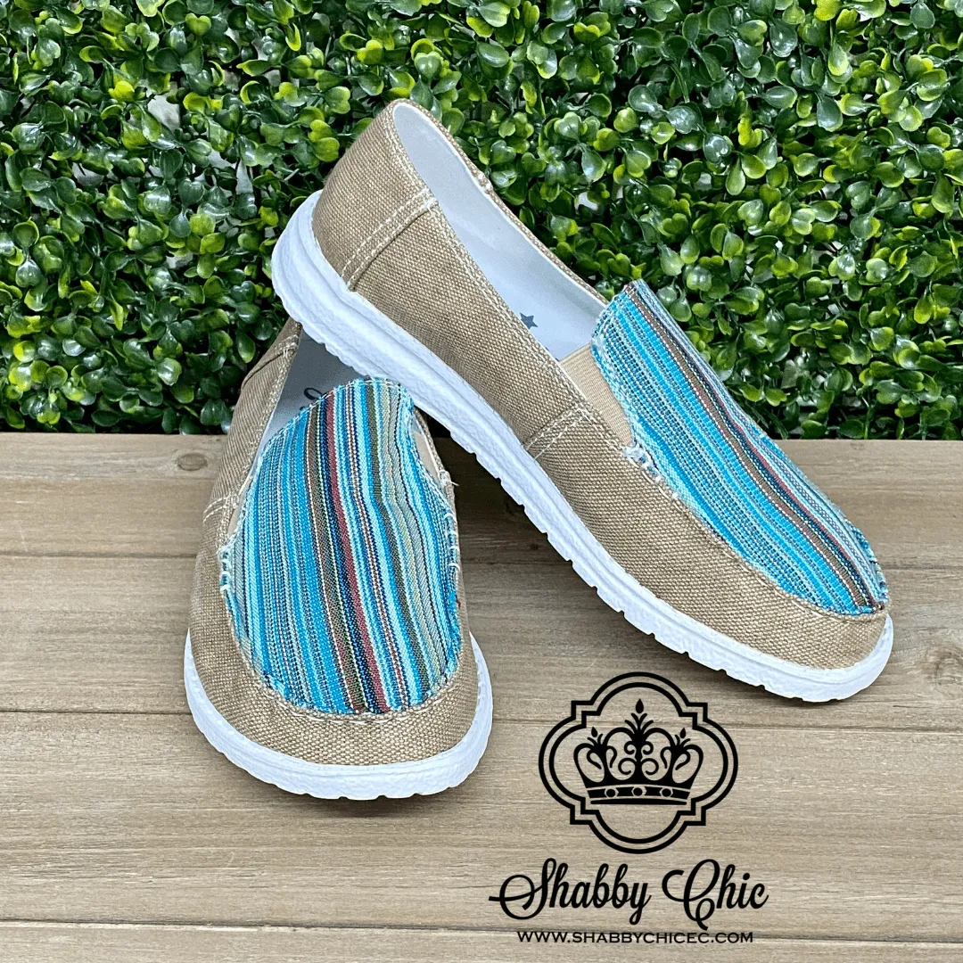 Gypsy Jazz Bronco - Tan Turquoise