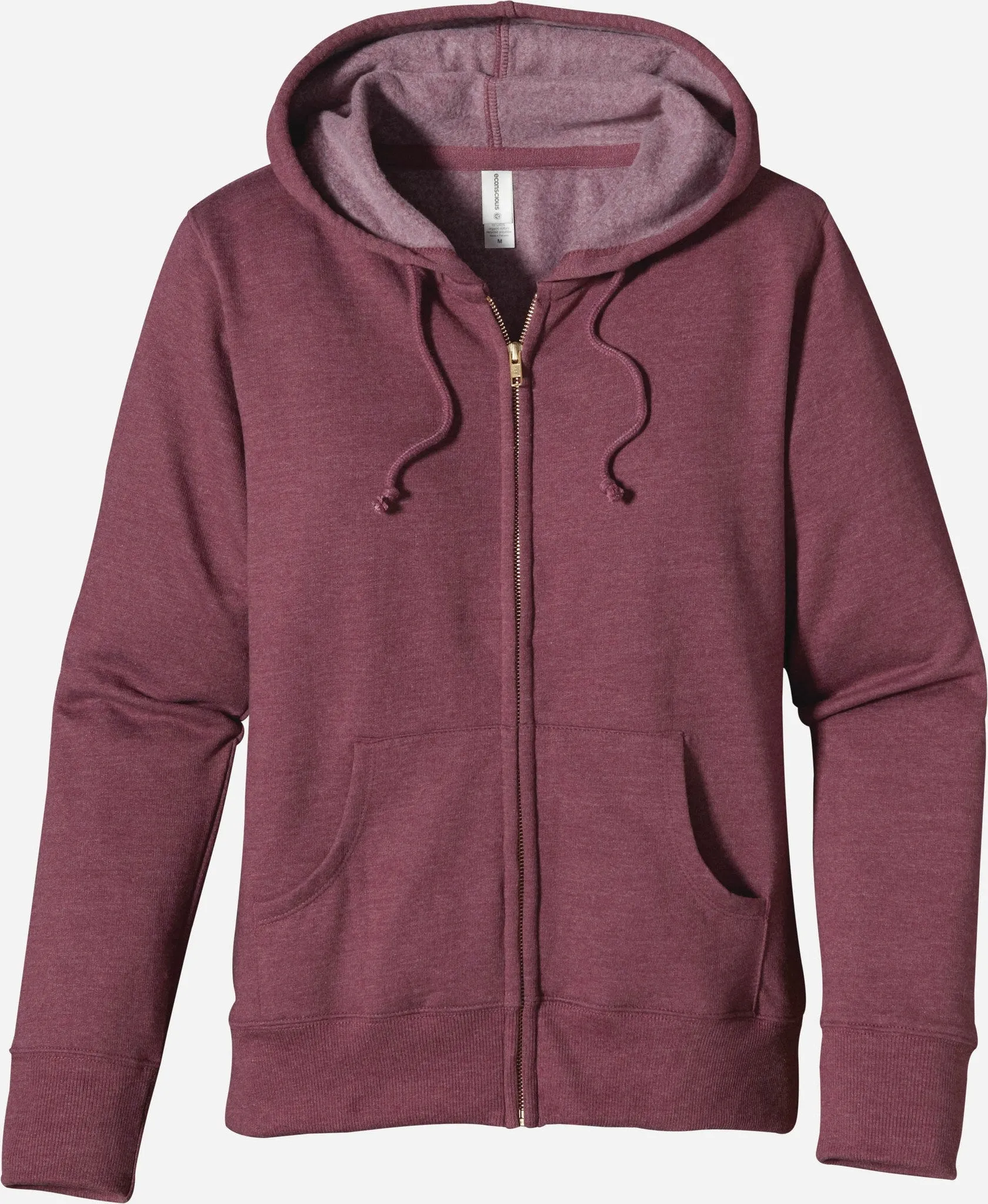 Heathered Fleece Full-Zip Hoody, EC4580