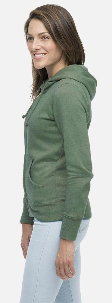 Heathered Fleece Full-Zip Hoody, EC4580