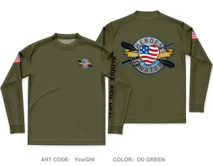 Heroes on the Water - Avila Beach Chapter Fundraising Collection Core Men's LS Performance Tee - YxwGNt