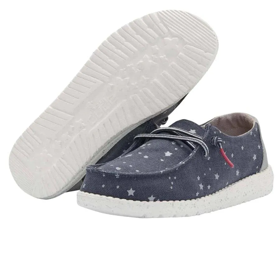 HeyDude Wally Kids Cat Eye Navy