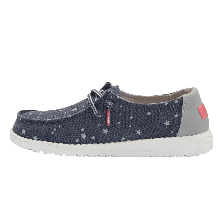 HeyDude Wally Kids Cat Eye Navy