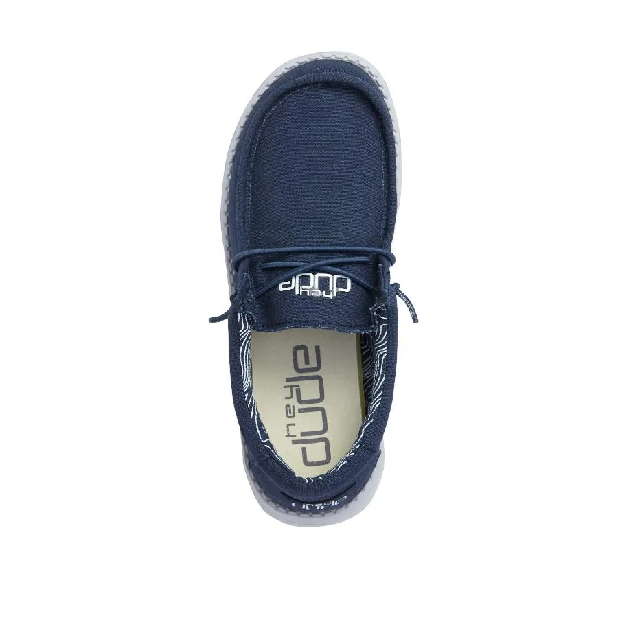 HeyDude Wally Kids Navy