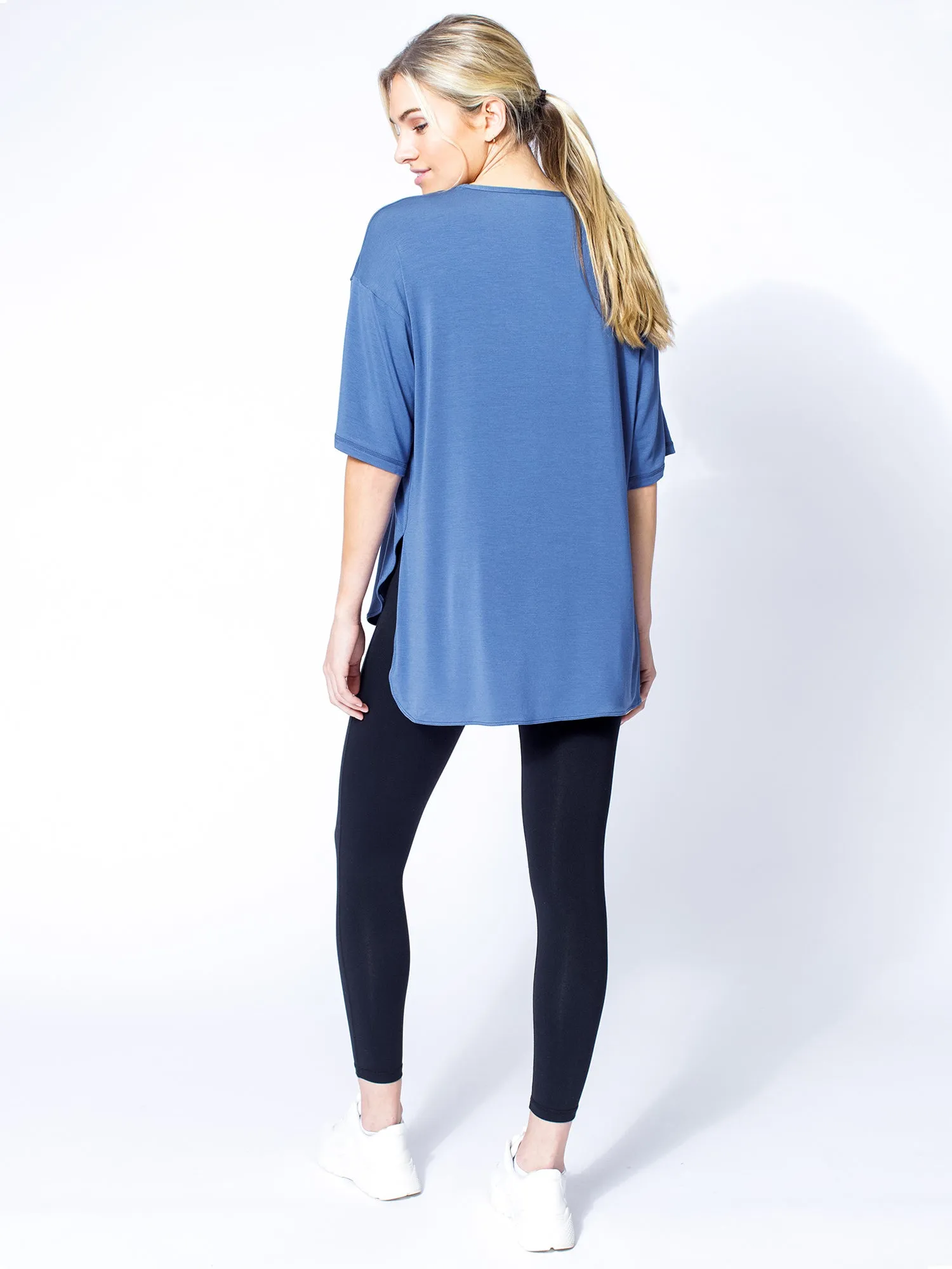 HIGH SPLIT OVERSIZE TEE
