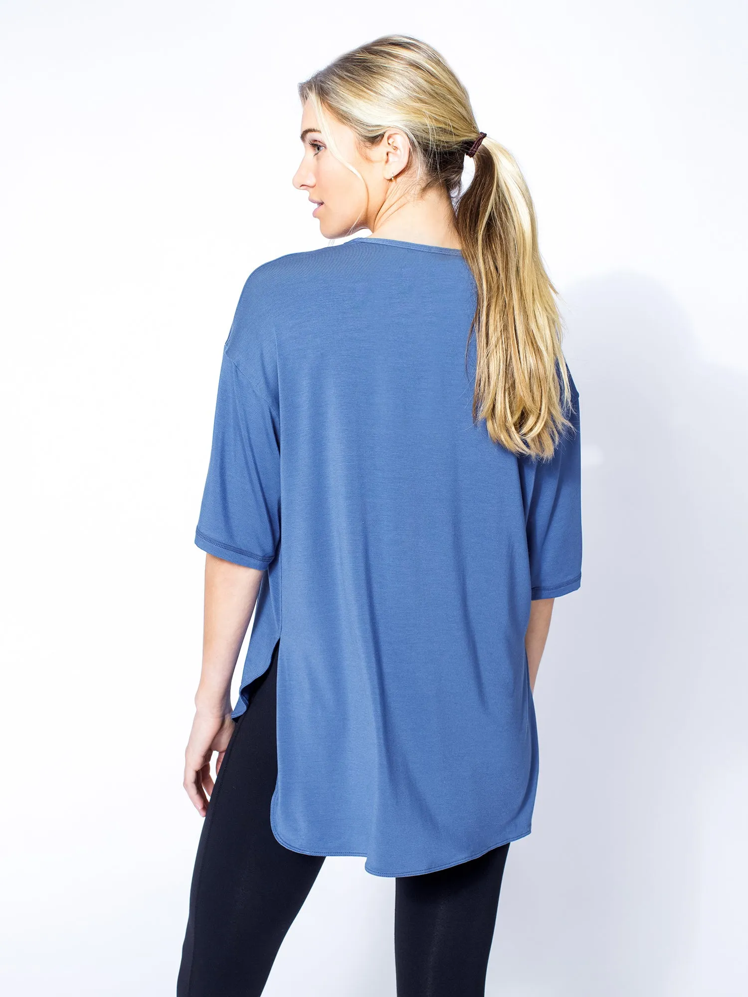 HIGH SPLIT OVERSIZE TEE