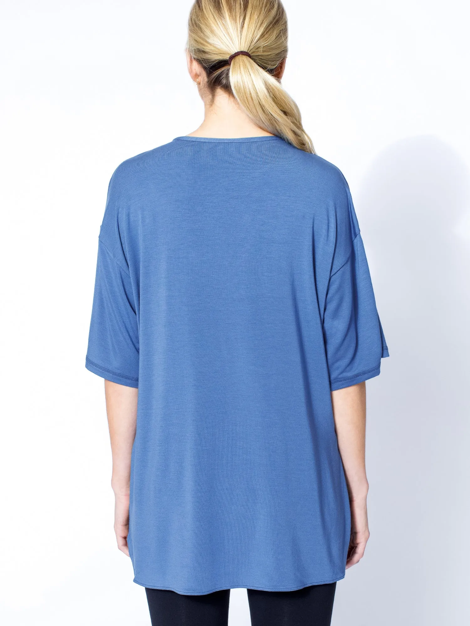 HIGH SPLIT OVERSIZE TEE