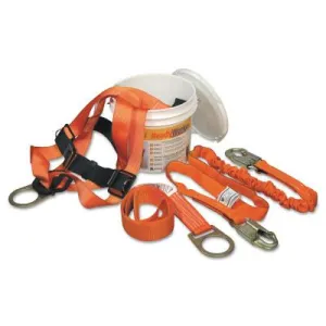 Honeywell Titan II ReadyWorker Fall Protection Kits, Mating Leg Strap Buckles, 6 ft Strap, TFPK-4/U/6FTAK