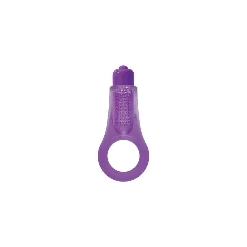 Jelly Rancher - Couples Vibrating Play Ring - Purple