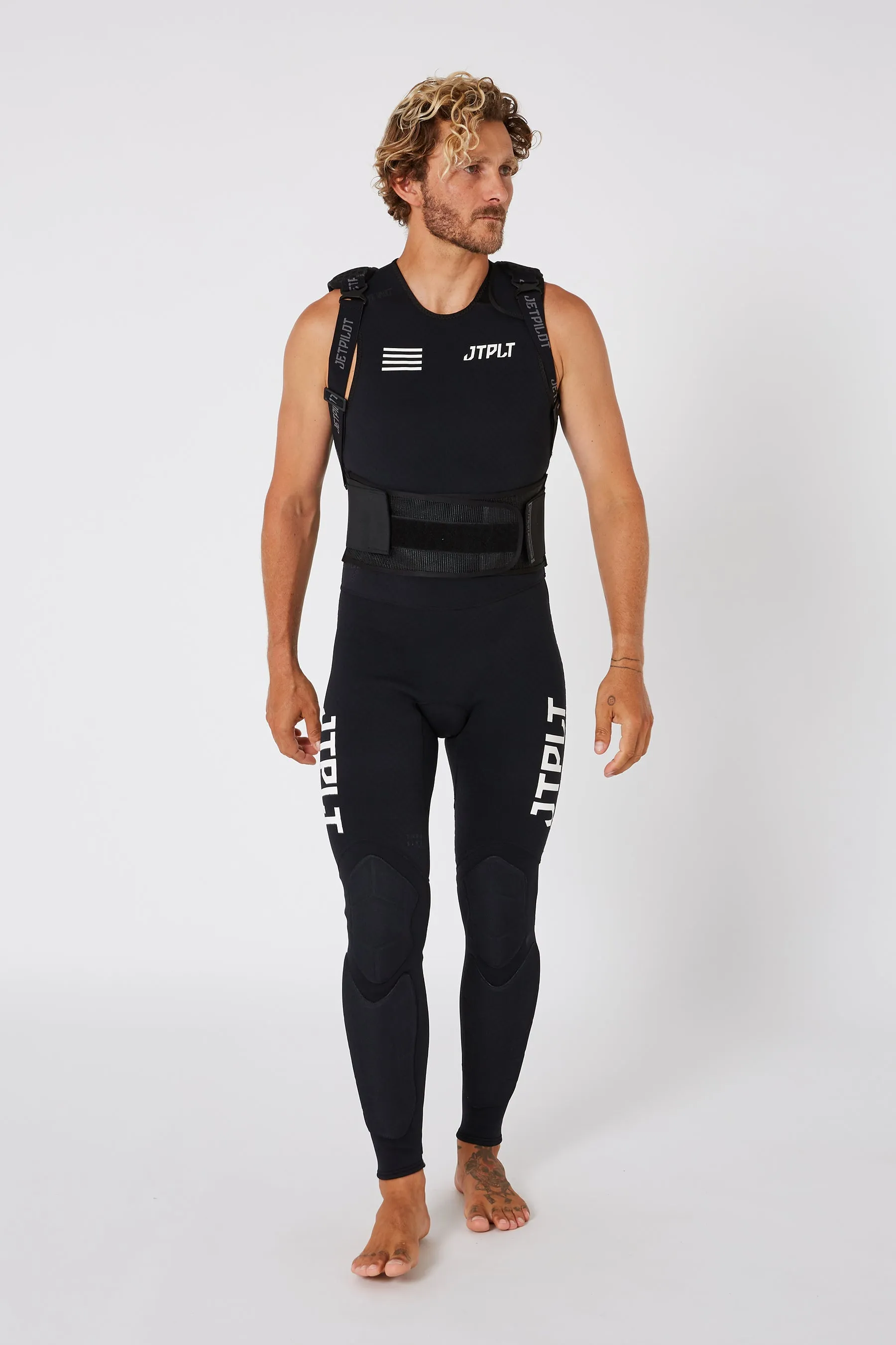 Jetpilot RX Protech Back Brace - Black
