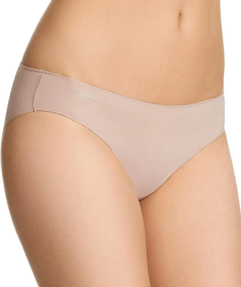 Jockey No Panty Line Promise Next Generation Microfiber Bikini -Dusk