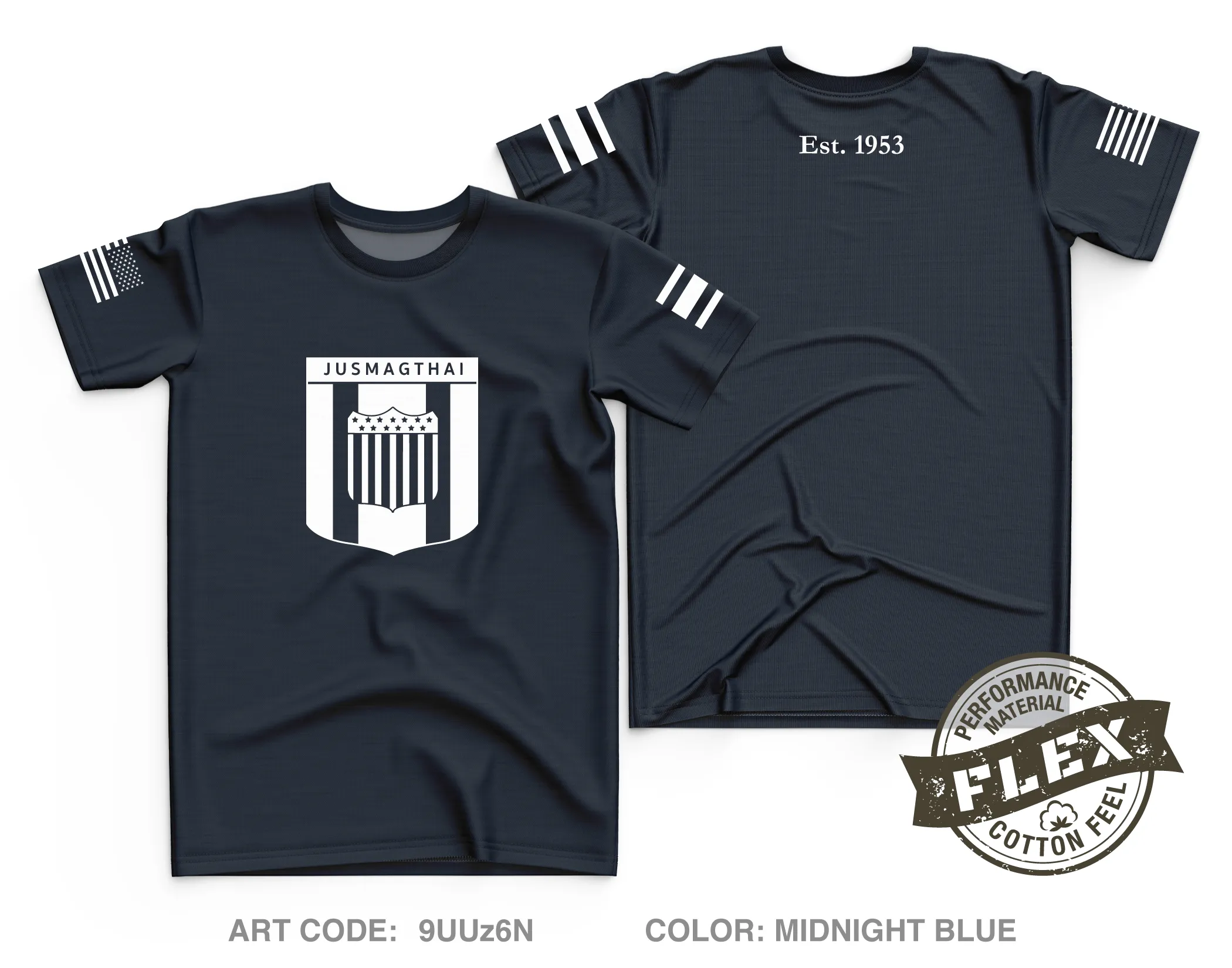JUSMAGTHAI Core Men's SS Flex Performance Tee - 9UUz6N