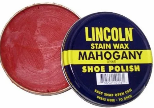 Lincoln Shoe Wax Polish 3 Fl Oz.