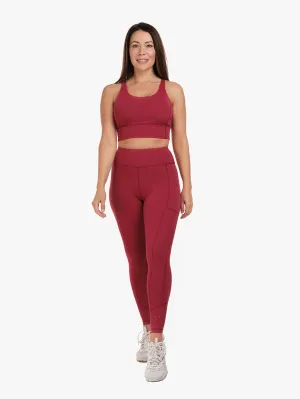 Low Impact Red Sports Bra
