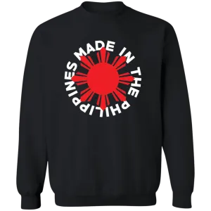 Made in the Philippines Red Sun Unisex Crewneck Pullover Sweatshirt