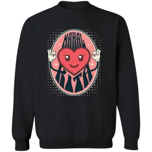 Mahal Kita Emoji Unisex Crewneck Pullover Sweatshirt
