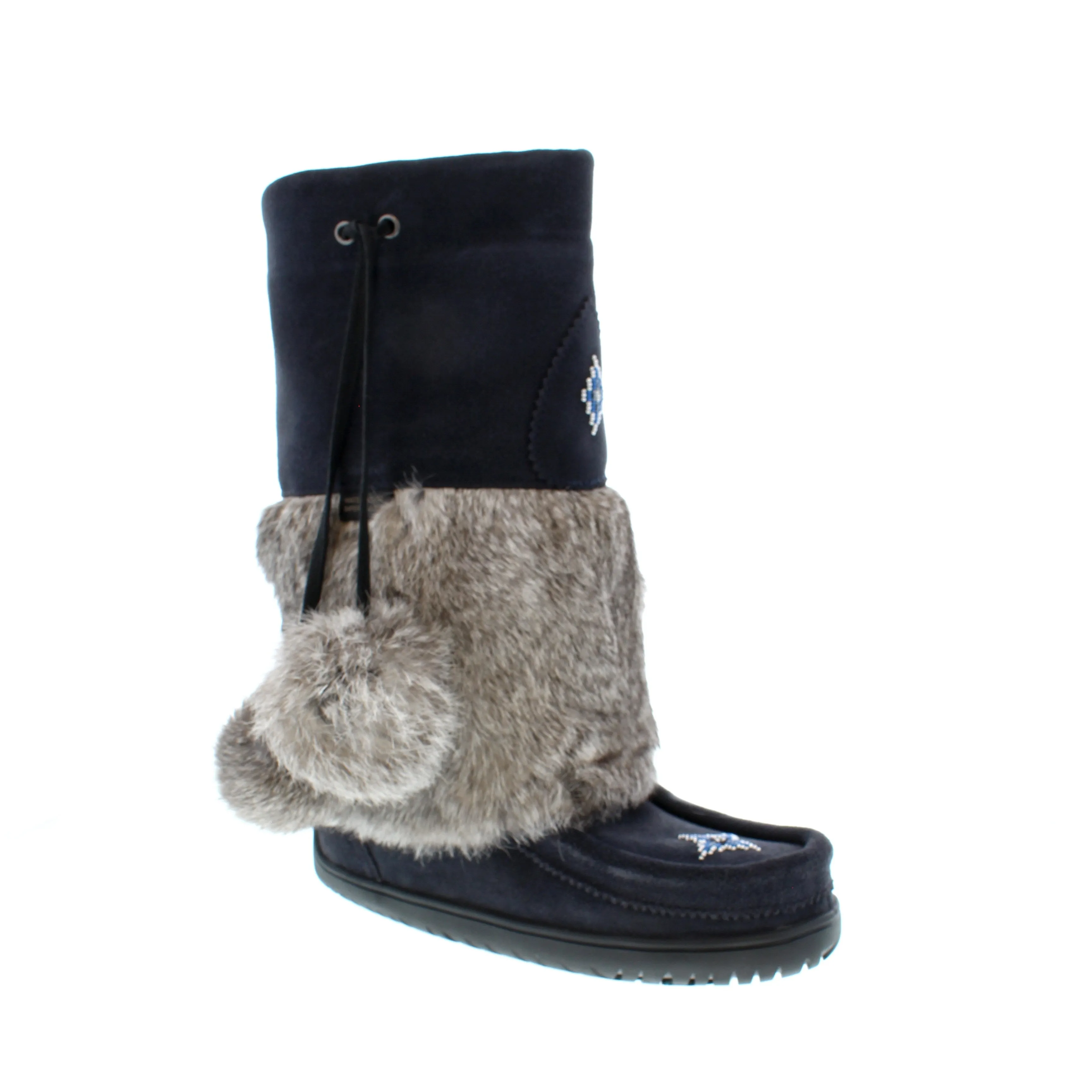 Manitobah Mukluks WTP Snowy Owl - Navy