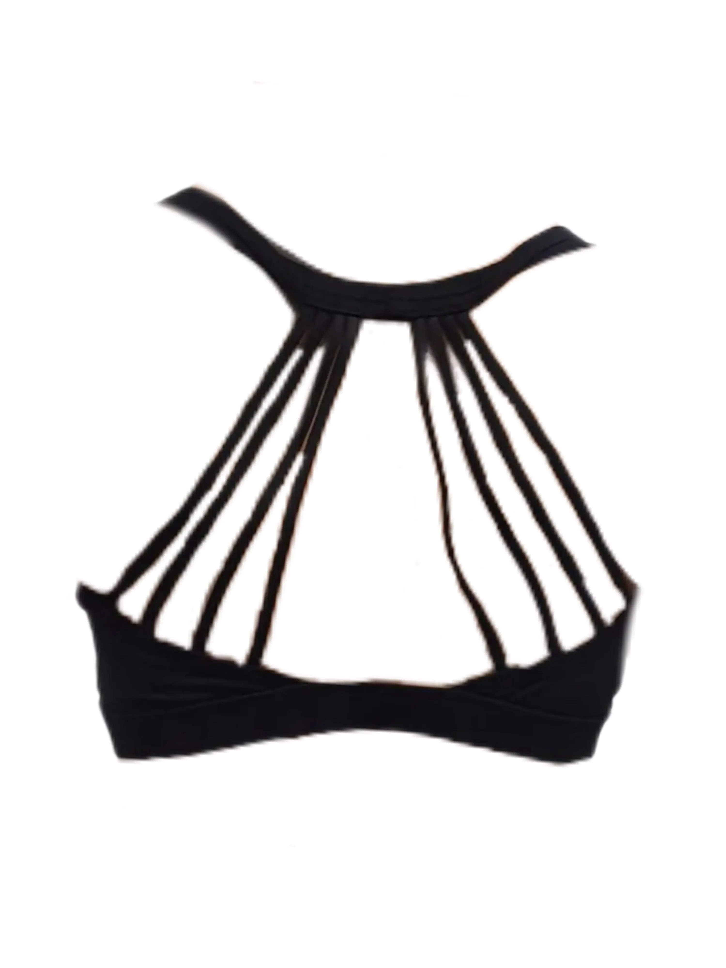 MARIKA Women's Black Medium Impact Dry-Wik Sports Bra #377T Medium NWT
