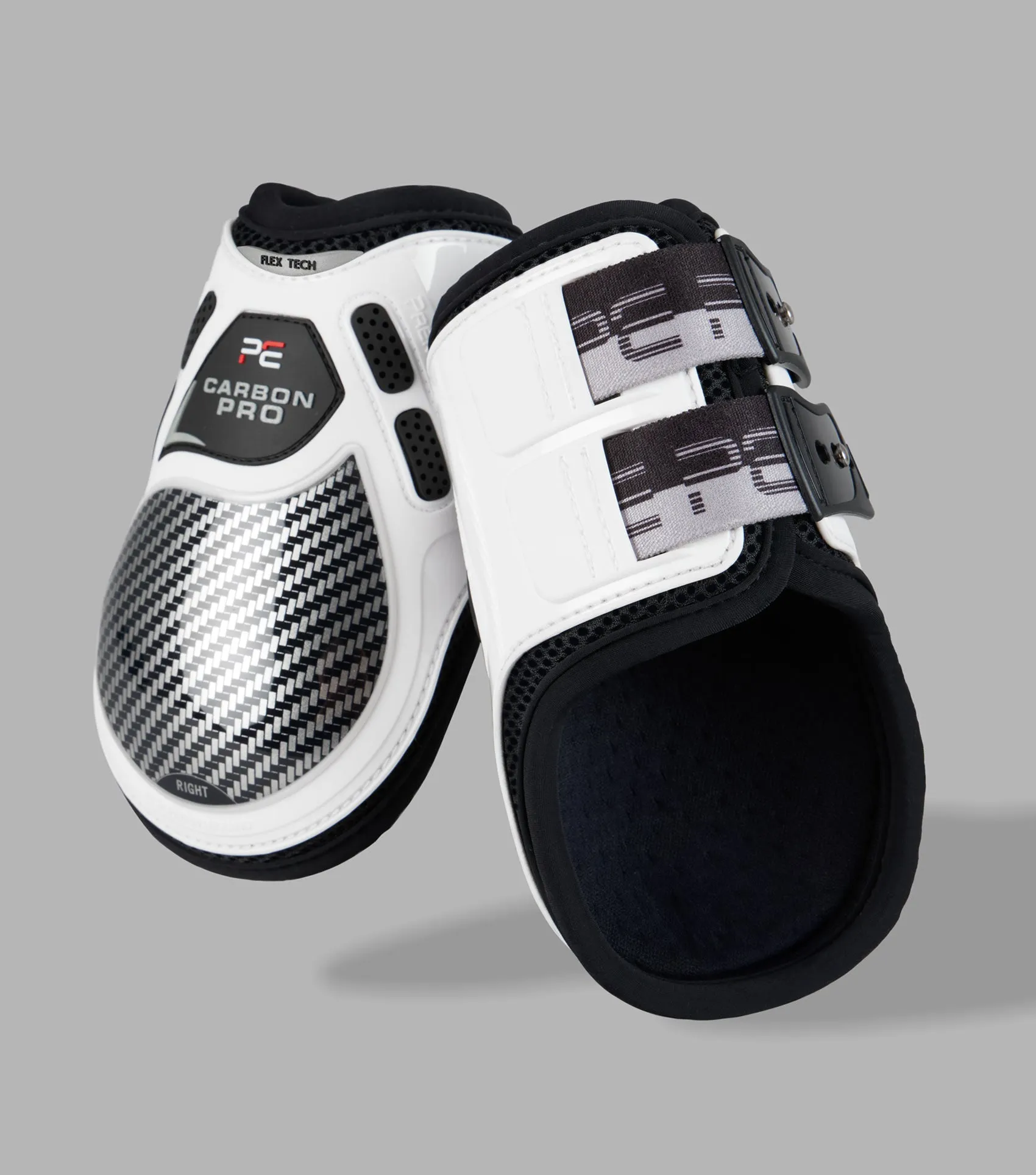 MARKED - Carbon Pro Fetlock Boots White