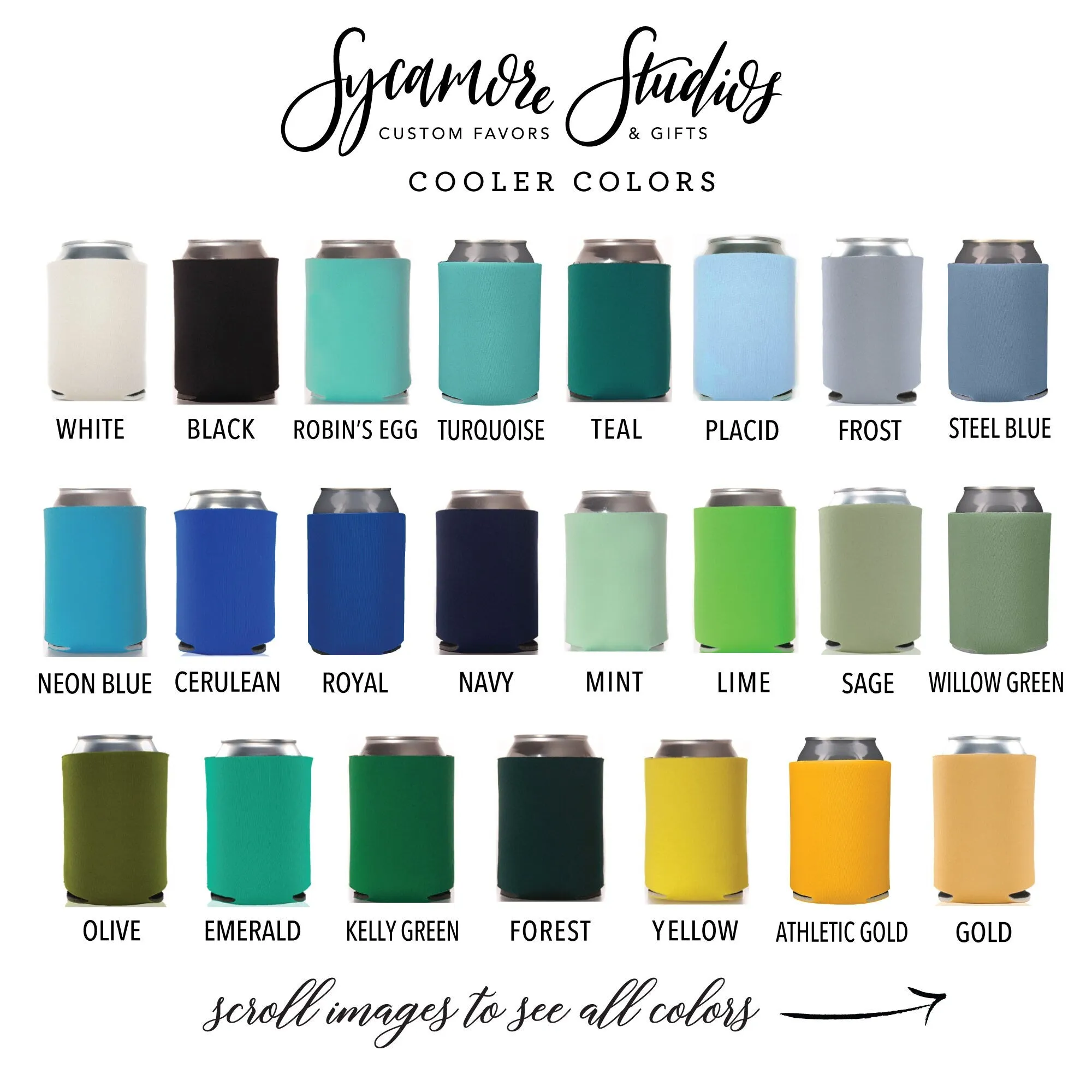 Mason Jar - Wedding Can Cooler #12R
