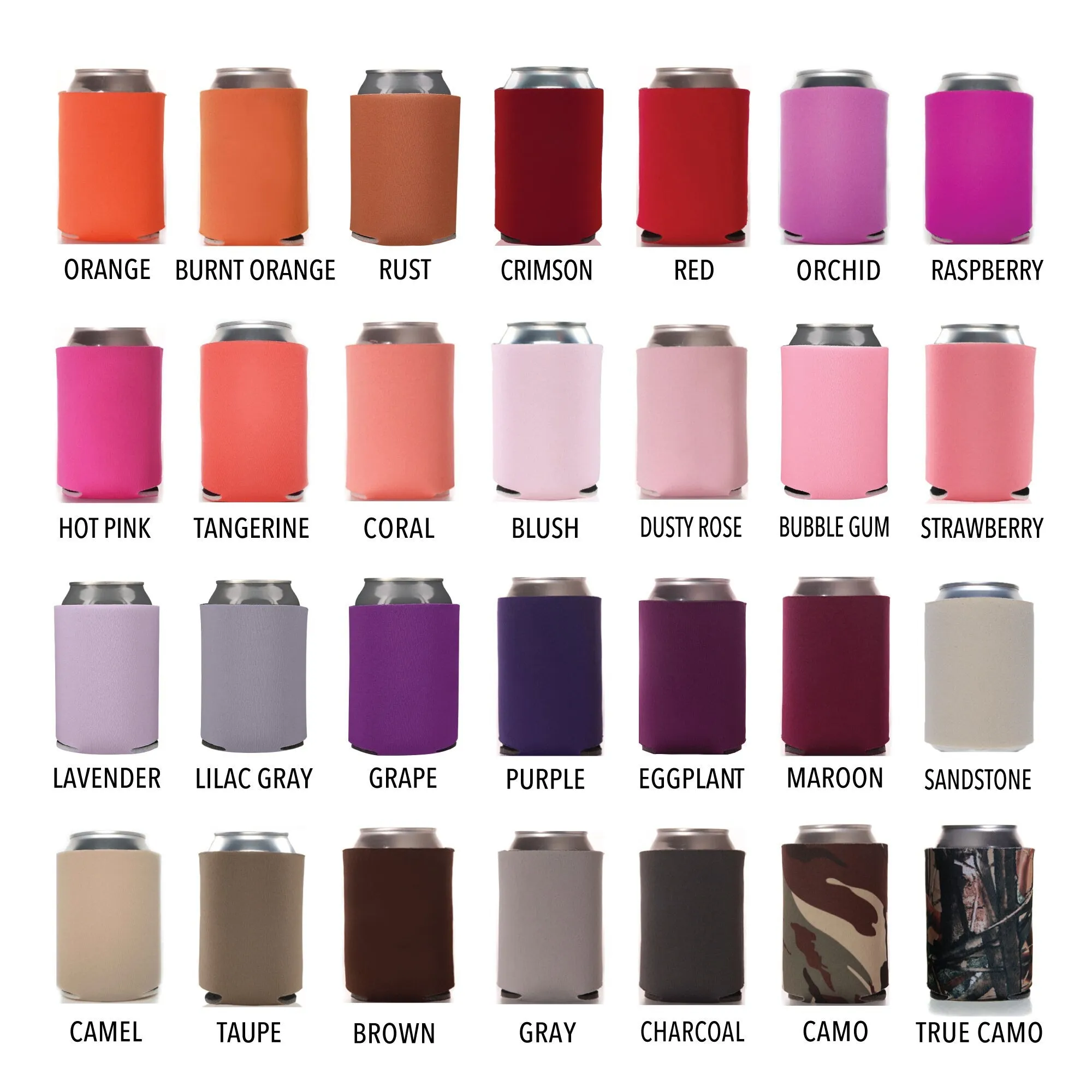 Mason Jar - Wedding Can Cooler #12R