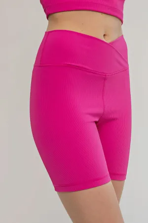 Match My Energy Ribbed Biker Shorts-Multiple Colors Available