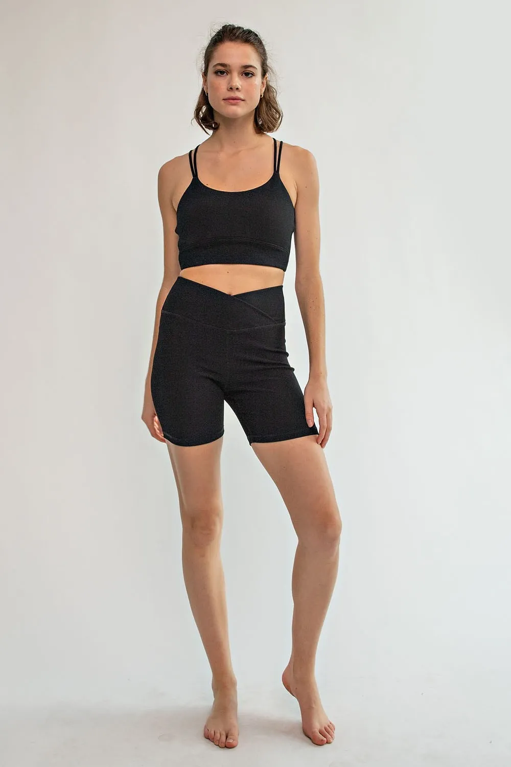 Match My Energy Ribbed Biker Shorts-Multiple Colors Available