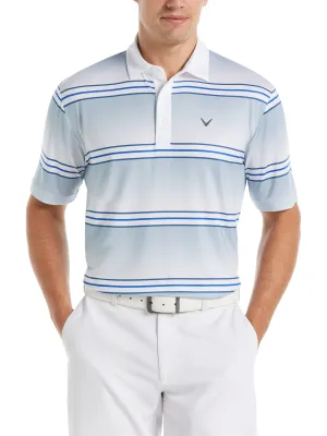 Mens Energized Stripe Golf Polo