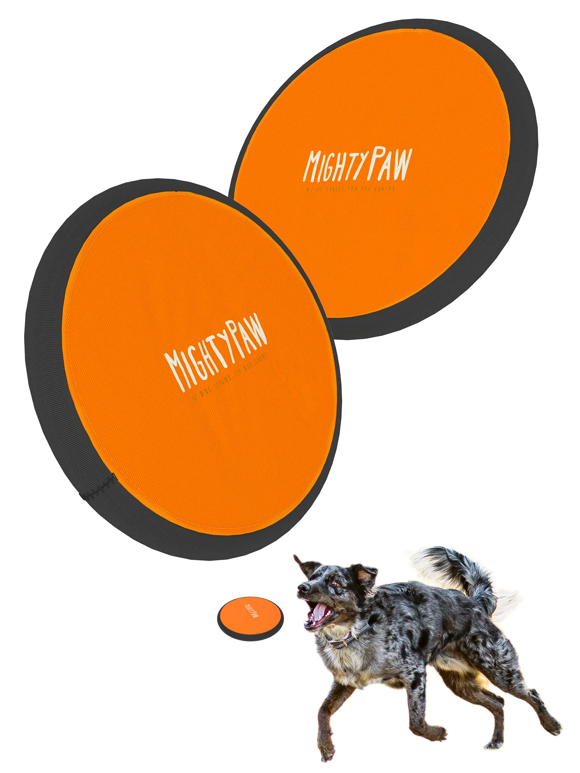 Mighty Paw - Dog Frisbee Set (2 Pack)