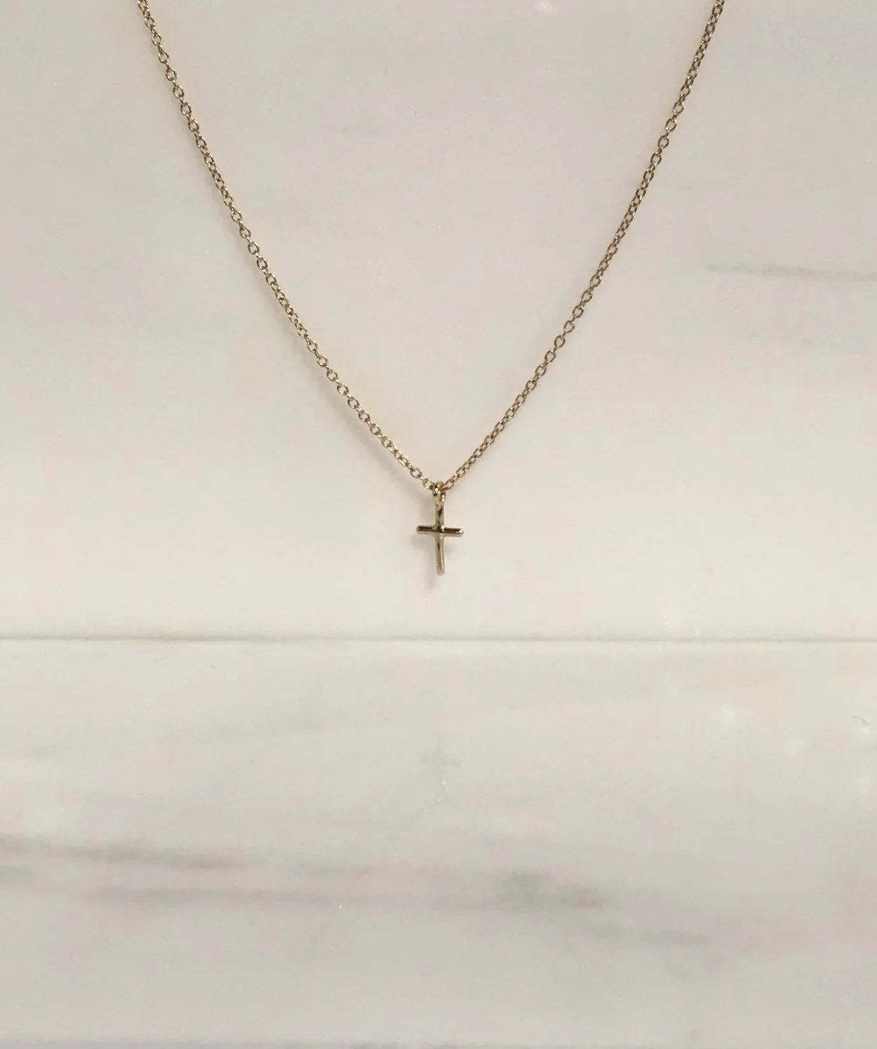 Mini Cross Necklace
