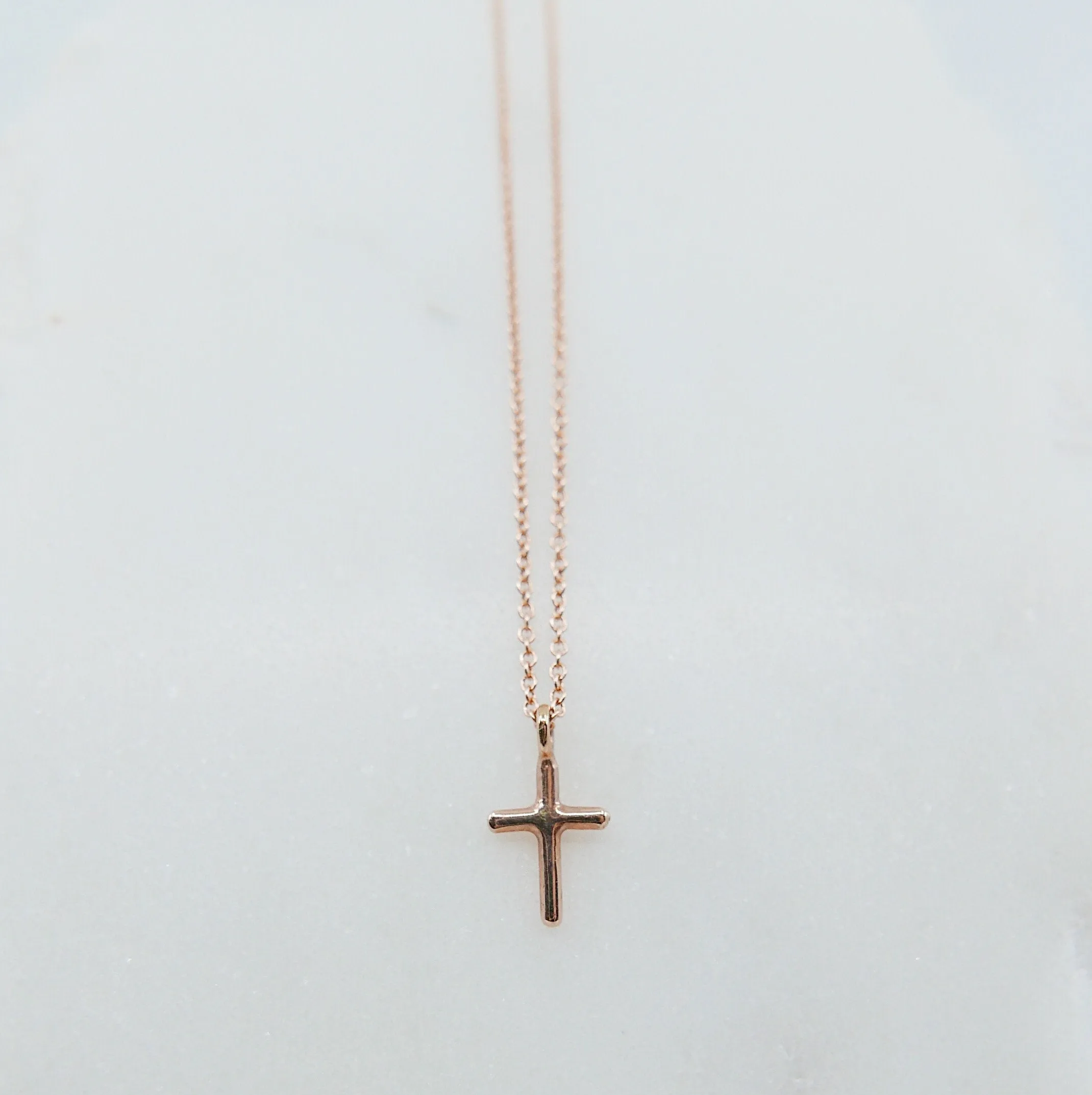 Mini Cross Necklace