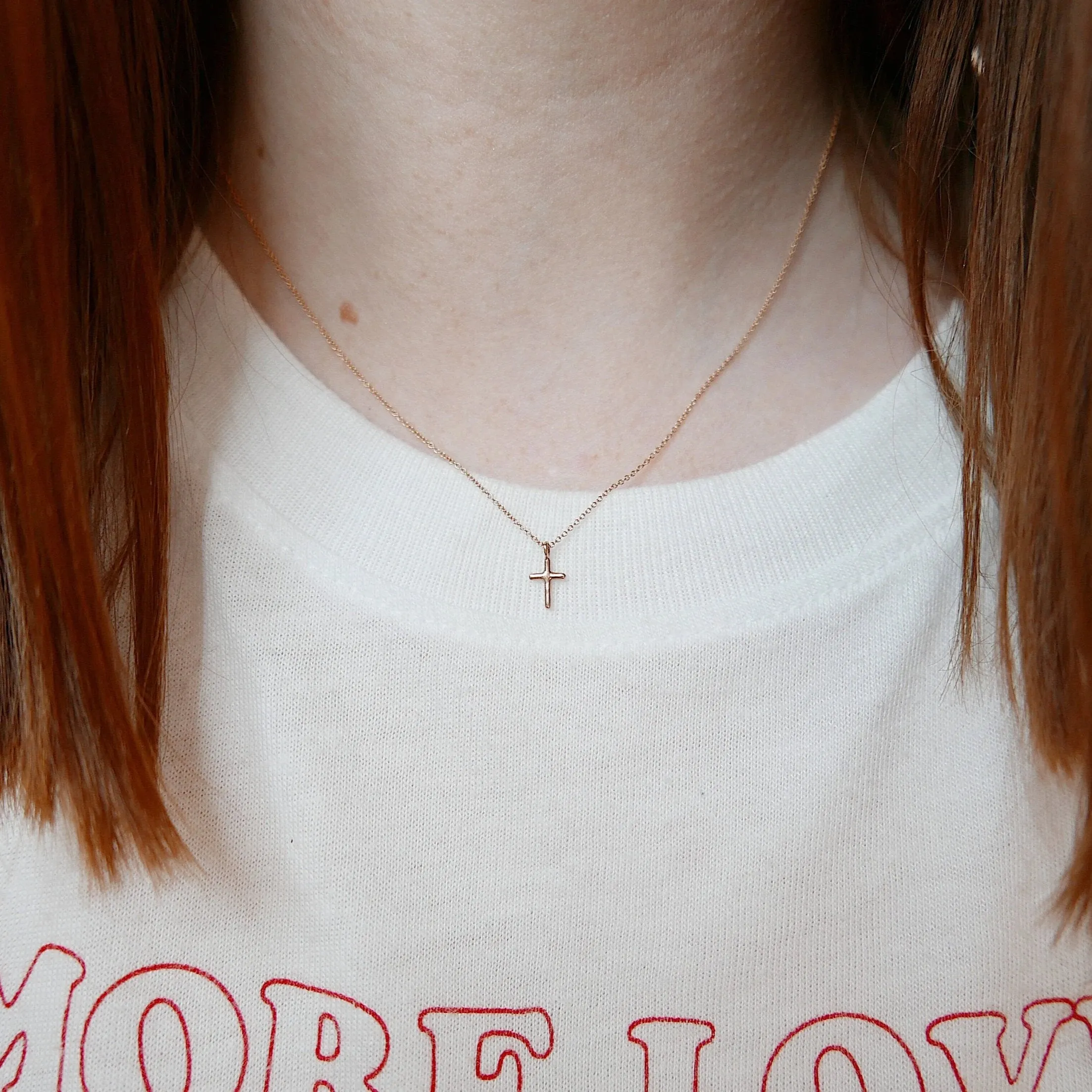 Mini Cross Necklace