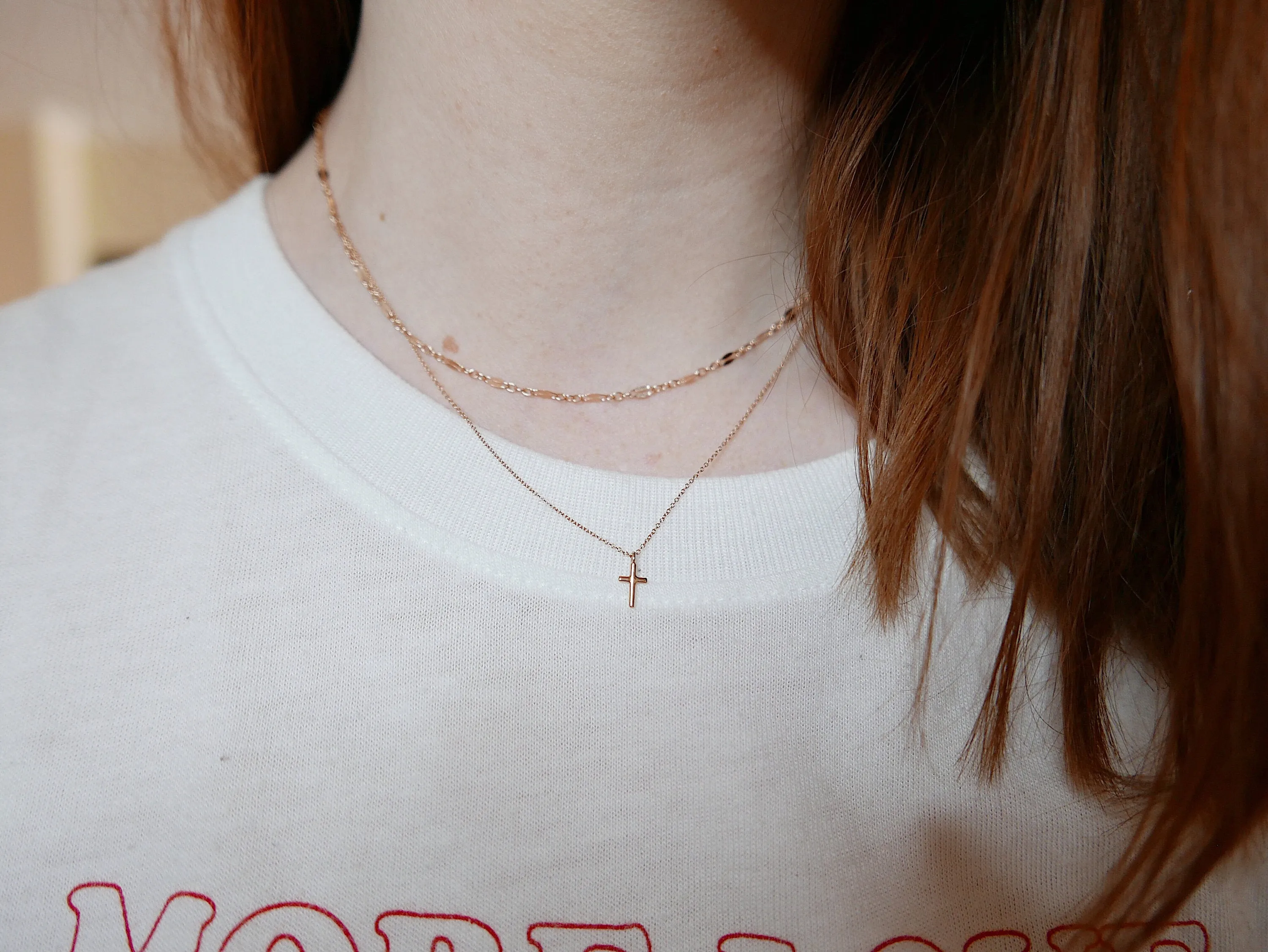 Mini Cross Necklace