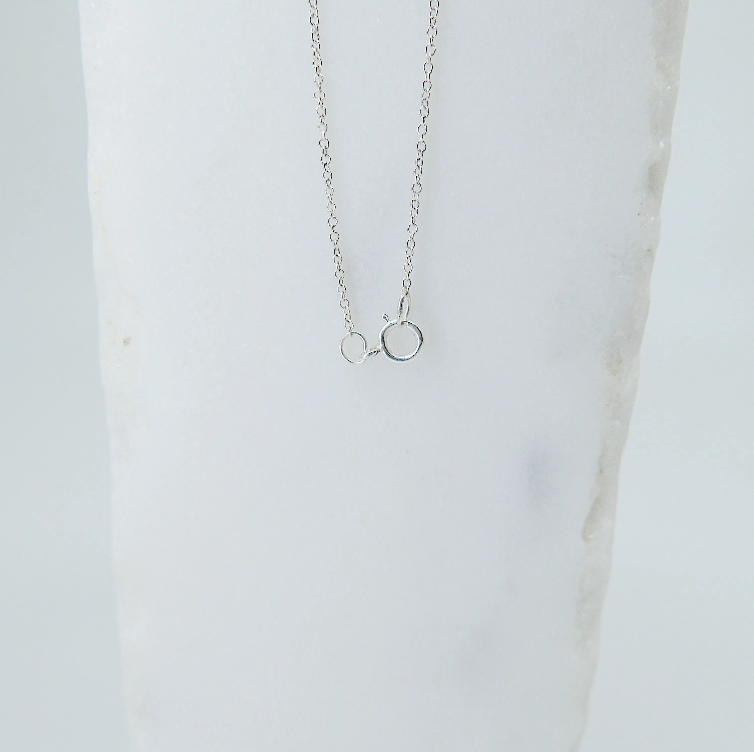 Mini Cross Silver Necklace