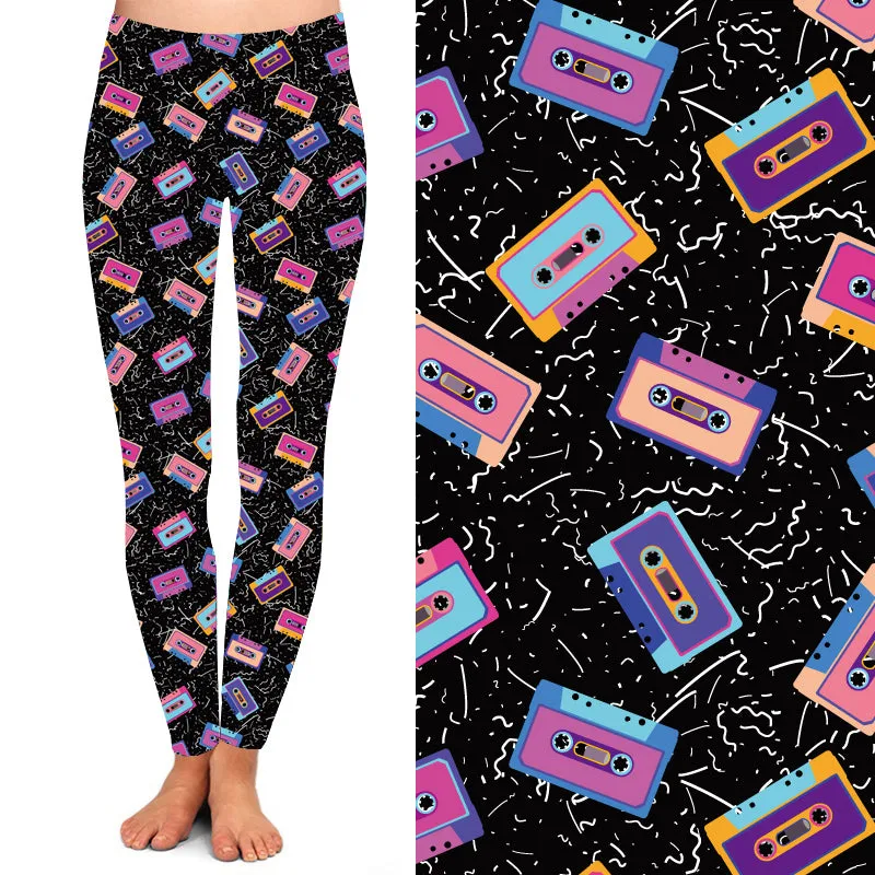 Mixtape Madness Deluxe Leggings