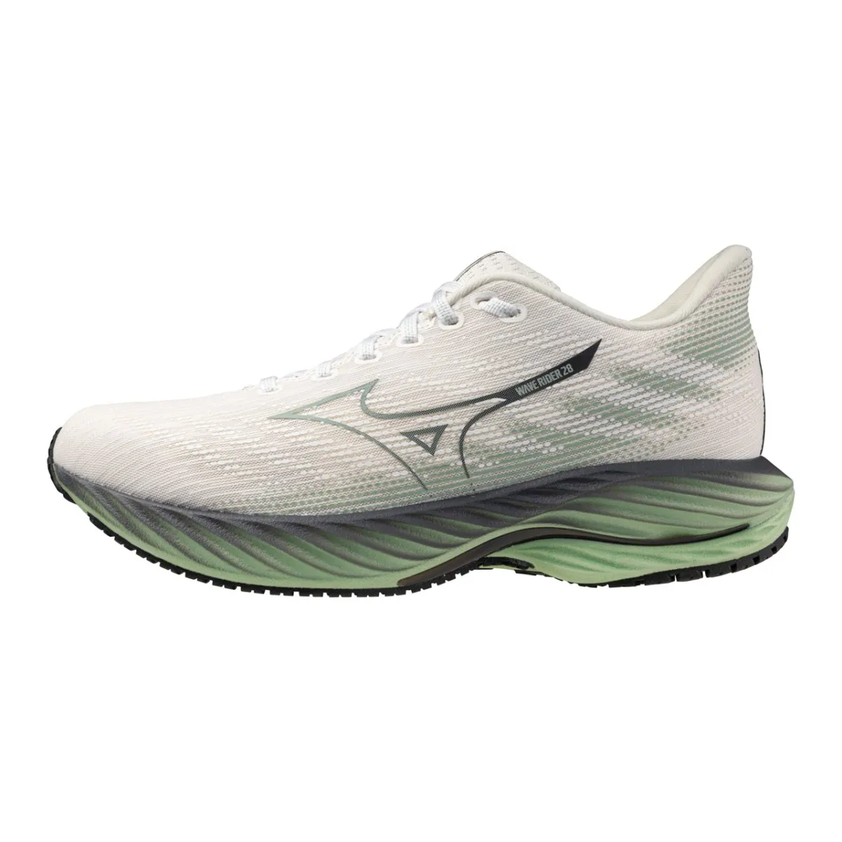 Mizuno - Wave Rider 28 - Men's - Snow White
