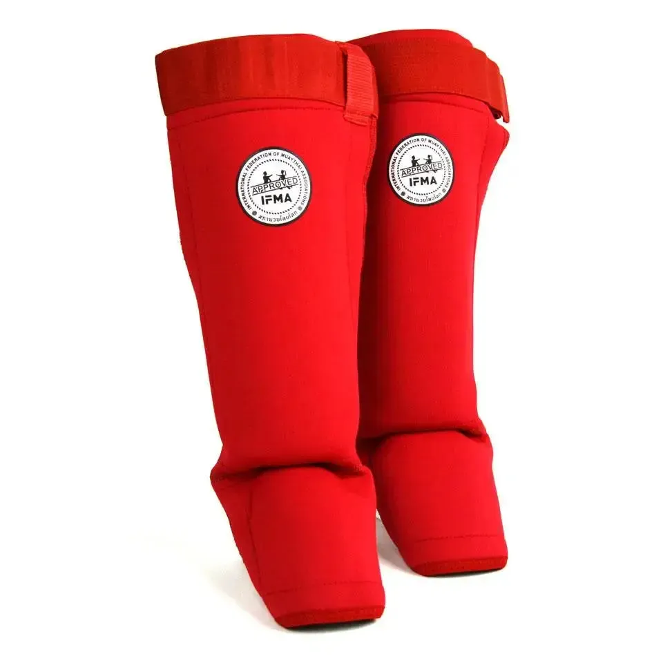 MTG Pro IFMA Approved Neoprene Shin Pads