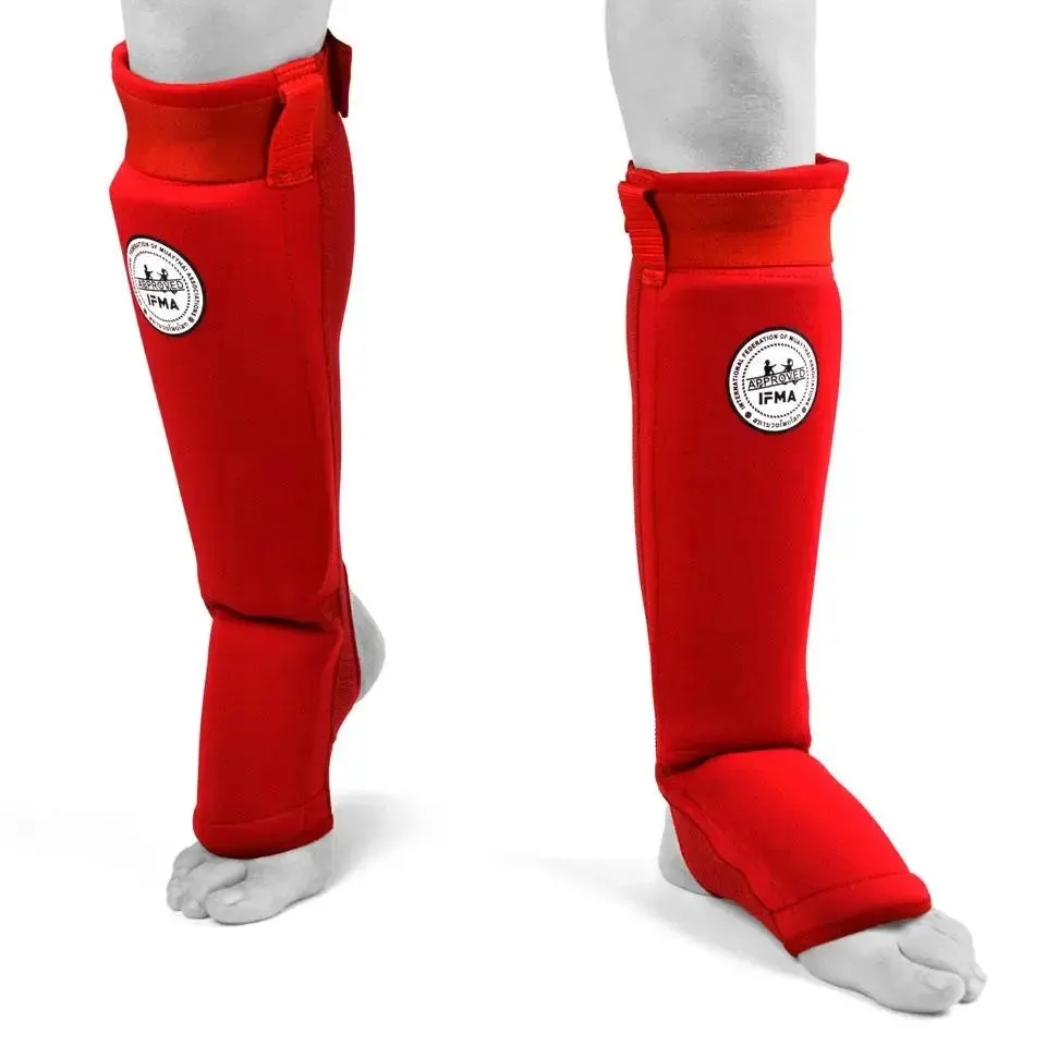 MTG Pro IFMA Approved Neoprene Shin Pads
