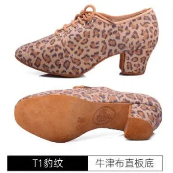 NEW Red lips Latin Dance Shoes Sneakers WOMEN SHOES Jazz Modern Shoe GIRL Non-slip Soft Sole  Heel 5 cmP BD T1-B Ballroom