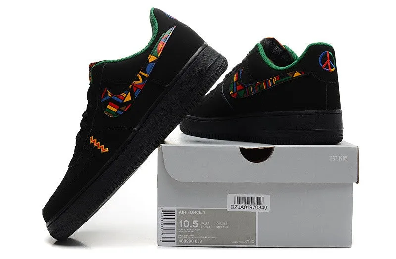 Nike Air Force 1 Low Urban Jungle Peace|Black