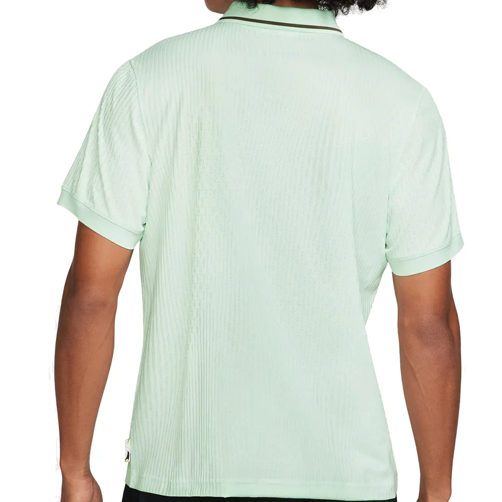 Nike SB Agnostic Dri-FIT ADV Short-Sleeve Skate Polo Barely Green/Black